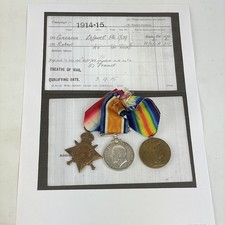 Ww1 trio medal for sale  ROYSTON