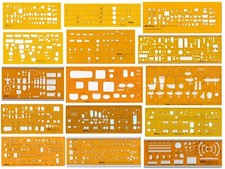 Zeichen schablonen rotring gebraucht kaufen  Berlin