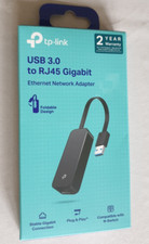 Adaptador de rede Ethernet TP-Link USB 3.0 para RJ45 Gigabit design dobrável preto comprar usado  Enviando para Brazil