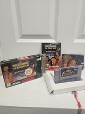WWF WrestleMania: The Arcade Game (SNES) Super Nintendo CIB Completo 1995 RARO comprar usado  Enviando para Brazil