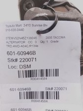 Alternator cylinder 1grfe for sale  Rancho Cordova