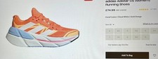 Adidas adistar running for sale  CHESTERFIELD