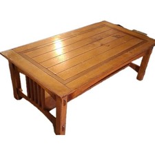 Solid oak coffee for sale  Pekin