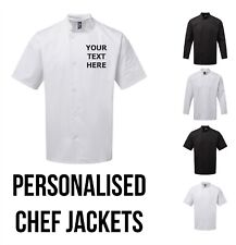 Personalised chef jacket for sale  CALDICOT