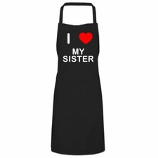 Sister love küchenschürze gebraucht kaufen  Versand nach Germany