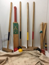 Croquet set wooden for sale  UK