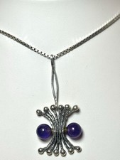 Vintage abstrakte amethyst gebraucht kaufen  Augsburg