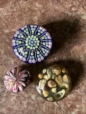 Antique paperweights floral for sale  LUDLOW