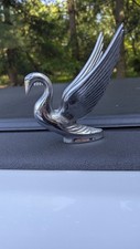 Vintage chrome swan for sale  Wellington