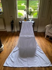 New white embroidered for sale  TELFORD