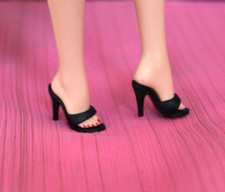 Boneca Barbie Preta OT Mules Salto Alto Sapatos Feitos para Modelo Muse Fit TNT Silkstone comprar usado  Enviando para Brazil