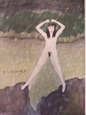 Woman portrait painting for sale  Steubenville