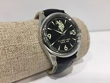 Usado, Polo Assn. dos EUA Relógio esportivo de couro preto aço 39 mm comprar usado  Enviando para Brazil
