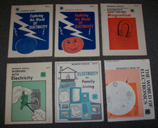 Unidades de eletricidade vintage 4-H 1, 2, 3, 4, 6 manuais de projeto comprar usado  Enviando para Brazil