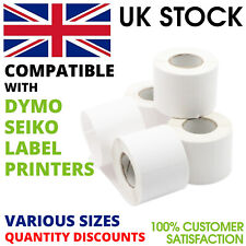 ETIQUETAS TÉRMICAS BRANCAS COMPATÍVEIS SEIKO LABELWRITER PARA DYMO TODOS OS TIPOS, usado comprar usado  Enviando para Brazil