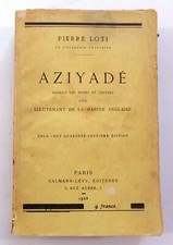 Pierre loti aziyade d'occasion  Moissac