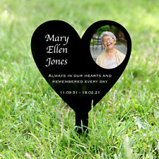 Personalised heart memorial for sale  UK