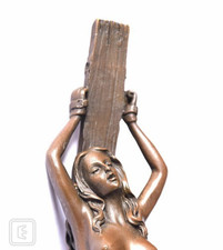 Vintage bronze sculpture d'occasion  Expédié en Belgium