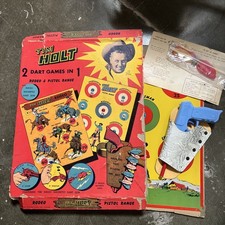 Jogo de dardos Tim Holt caixa original alcance de pistola de rodeio comprar usado Jogo de dardos Tim Holt caixa original alcance de pistola de rodeio comprar usado  Enviando para Brazil