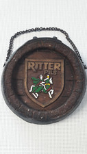 Zapfhahnschild bierschild fass gebraucht kaufen  Witten