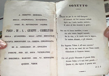 Sonetto paolo s.giuseppe usato  Viterbo