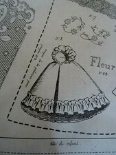 Ancien patron poupee d'occasion  France