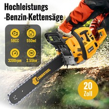 Benzin kettensäge zoll gebraucht kaufen  Bremen