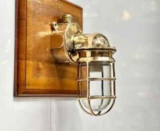Luminária de parede de latão vintage meados do século moderna feita à mão, usado comprar usado  Enviando para Brazil