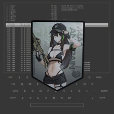 Meninas Frontline Military Morale GFL AR-TEAM M4A1 Anime web Airsoft PVC patch comprar usado  Enviando para Brazil