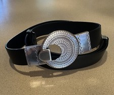 Chicos black leather for sale  Forest