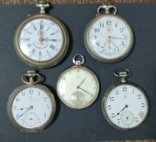 Lotto orologi taschino usato  Bergamo