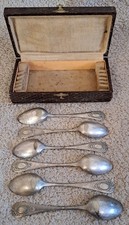 Ancien coffret cuillères d'occasion  Berck