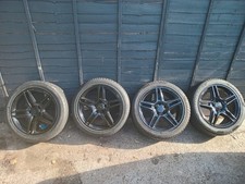 mercedes 18 alloy wheels for sale  SUTTON COLDFIELD