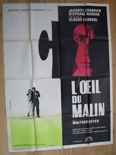 OEIL DU MALIN claude chabrol affiche cinema originale 160x120 cm '61 na sprzedaż  Wysyłka do Poland