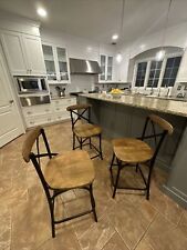 Wood barstools set for sale  Marlboro