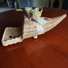 Vintage wicker cornucopia for sale  Alta