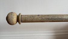 wooden curtain pole 50 for sale  SOUTHSEA