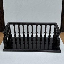 Mahogany library balustrade for sale  LONDON