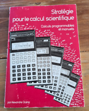 Stratégie calcul scientifique d'occasion  France