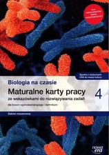 Książka "Biologia na czasie 4" - Maturalne Karty Pracy na sprzedaż  PL