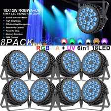 18x12w waterproof rgbwa for sale  Bordentown