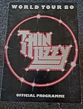Thin lizzy tour for sale  EXMOUTH
