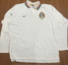 POLO NIKE MÉXICO 2006 FUTEBOL BRANCO TAMANHO XL comprar usado  Enviando para Brazil