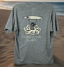 Camisa esqueleto vintage angustiada Hurricane Surf Hydro Stix surf SUP caiaque comprar usado  Enviando para Brazil