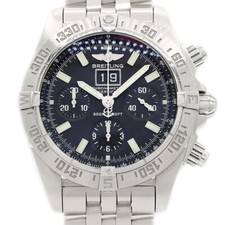Usado, Cronômetro Breitling Blackbird A44359 BigDate cronógrafo 300m SS masculino automático comprar usado  Enviando para Brazil