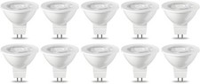 Żarówki LED Amazon Basics GU5.3 MR16 ciepła biel 4,5W 10 sztuk na sprzedaż  PL