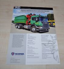 Folheto de especificação Scania Truck P420 Dump Palfinger Prospekt RU, usado comprar usado  Enviando para Brazil