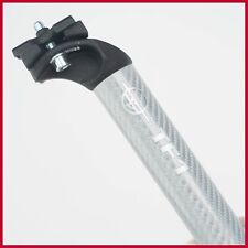 POSTE DE ASSENTO DE CARBONO FONDRIEST NOS SELCOF TF1 29,4 mm 290 mm VINTAGE OLD RACING BRANCO comprar usado  Enviando para Brazil
