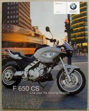 Folheto de vendas BMW F650CS MOTOCICLETA 2003 #311205521 comprar usado  Enviando para Brazil