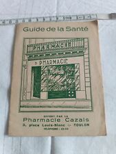 Guide santé publicitaire d'occasion  Ligny-en-Barrois